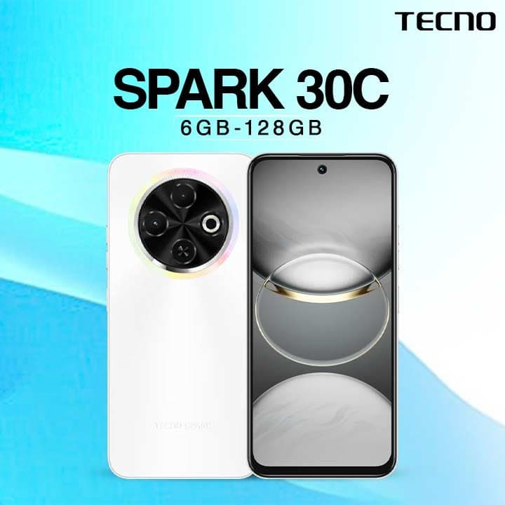 Tecno Spark 30C | 6GB-128GB 