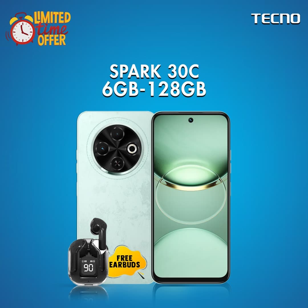 Tecno Spark 30C | 6GB-128GB 