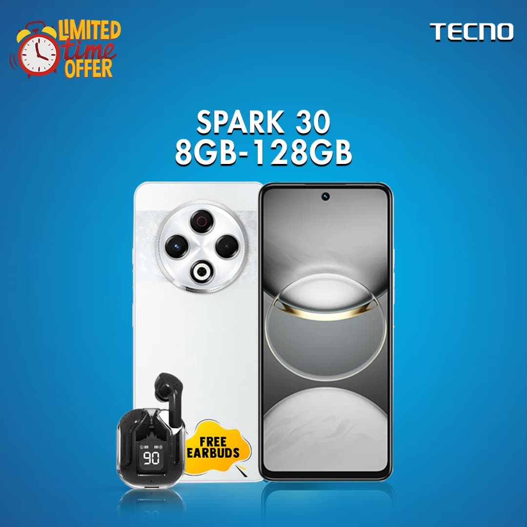 Tecno Spark 30 | 8GB-128GB 