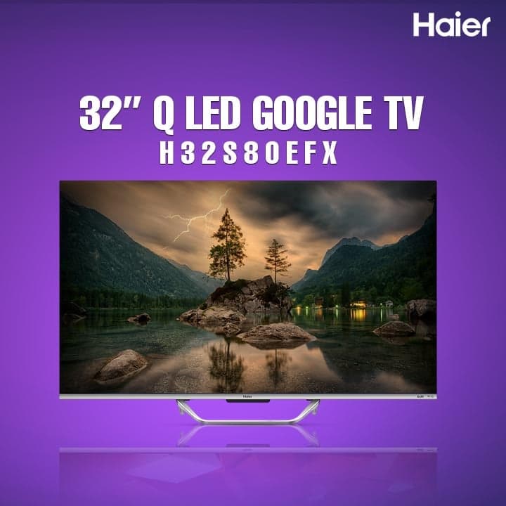 Haier 32 | Q LED Google TV | H32S80EFX