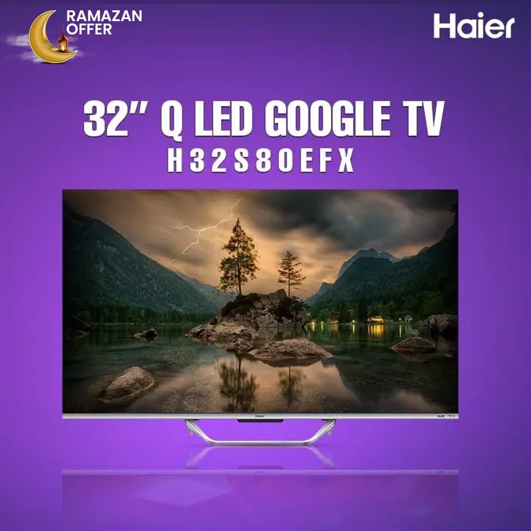 Haier 32 | Q LED Google TV | H32S80EFX