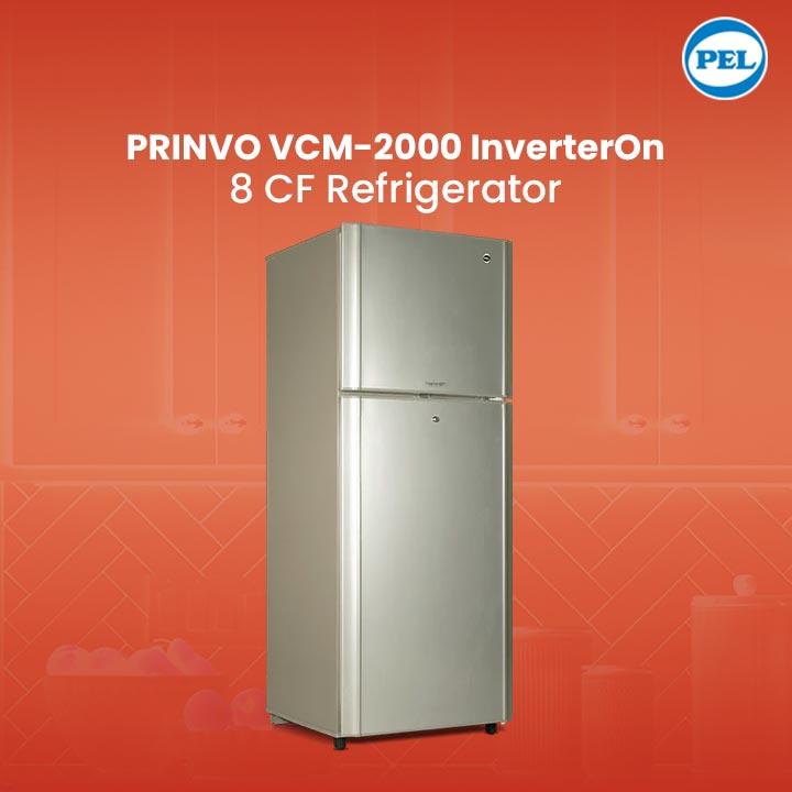Pel | PRINVO VCM-2000 InverterOn | 8 Cft Refrigerator