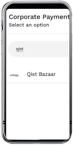 JazzCash step 2 — Select payment