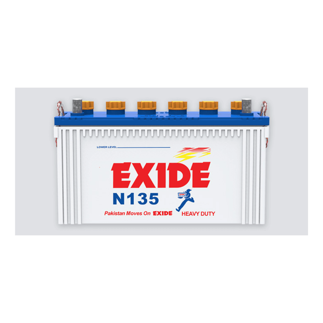 Exide | N135 Battery | 17 Plates - 100 Amperes
