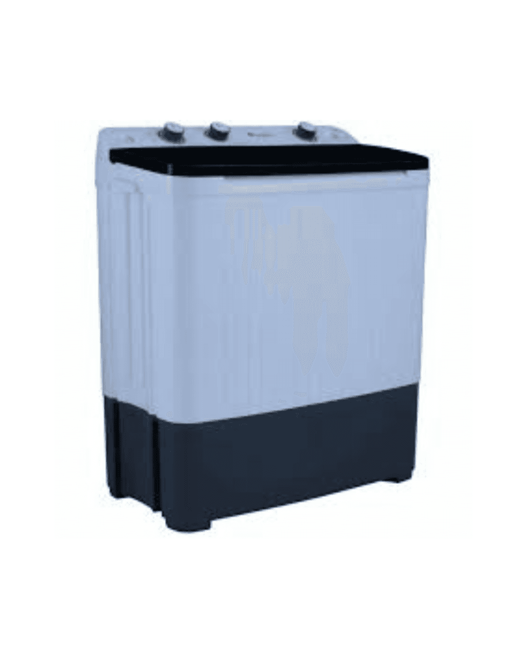 Dawlance | DW 6550 Glass Lid | Twin Tub Semi Automatic Black/Grey | 8 KG Washing Machine |