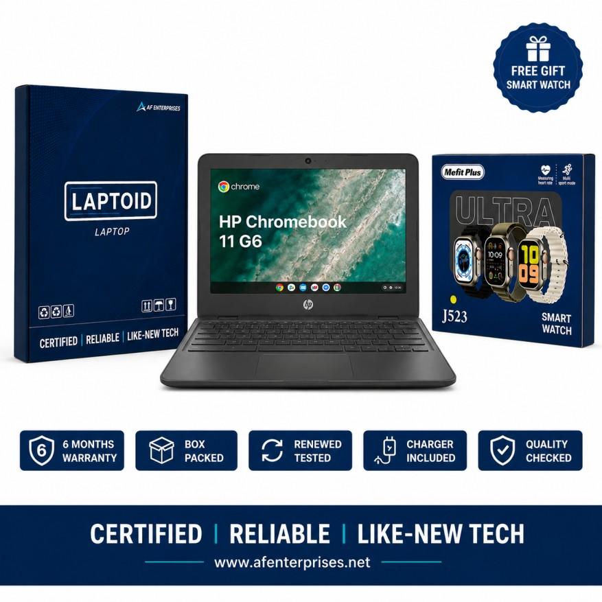 Hp Chromebook G6 EE | 4GB RAM | 16GB Rom | 11.6inch Screen