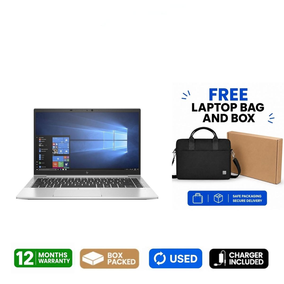 Hp probook 640g4 i5 8th gen 8-256 14" with 1 year warranty (USED)